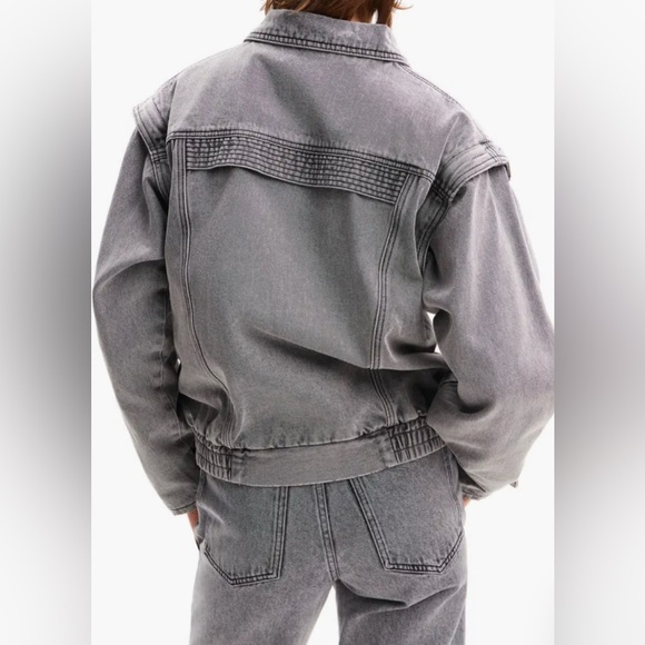 Denim Jacket BY Desigual size XS NEW WITH TAGS - Picture 3 of 8